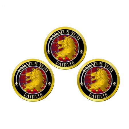 Fairlie Scottish Clan Crest Golf Ball Markers