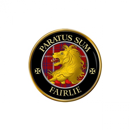 Fairlie Scottish Clan Crest Pin Badge