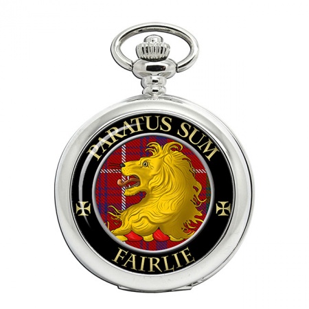 Fairlie Scottish Clan Crest Pocket Watch