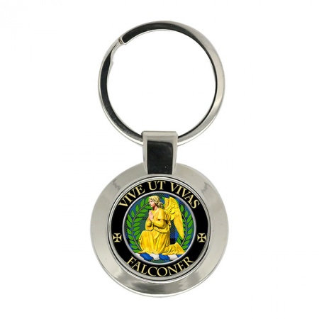 Falconer Scottish Clan Crest Key Ring