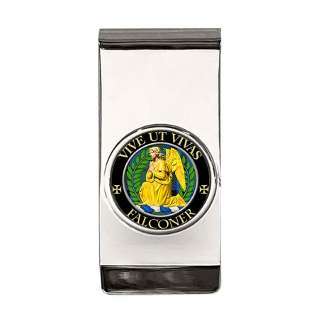 Falconer Scottish Clan Crest Money Clip