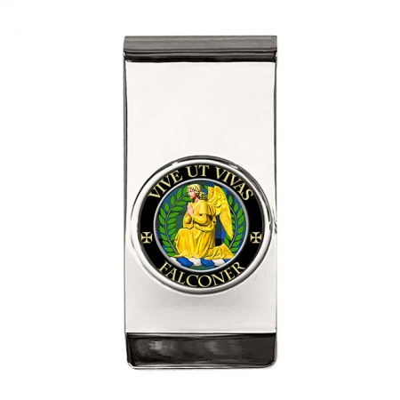 Falconer Scottish Clan Crest Money Clip