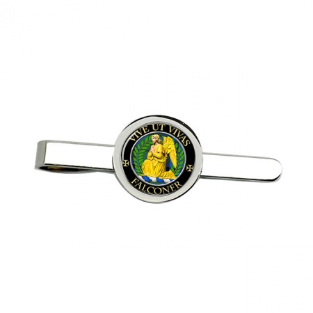 Falconer Scottish Clan Crest Tie Clip