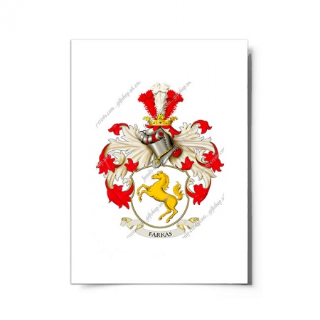 Farkas (Hungary) Coat of Arms Print