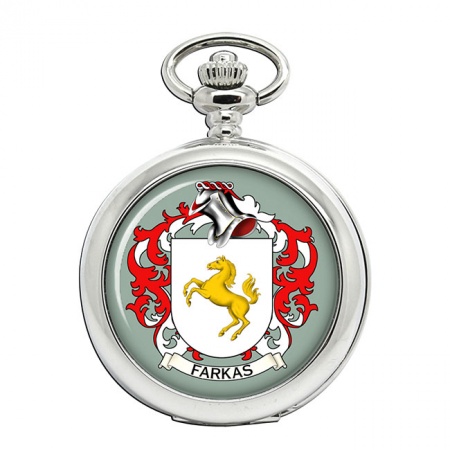 Farkas (Hungary) Coat of Arms Pocket Watch