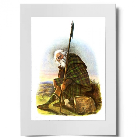 Farquharson Scottish Clansman Ready to Frame Print