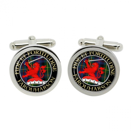 Farquharson Scottish Clan Crest Cufflinks