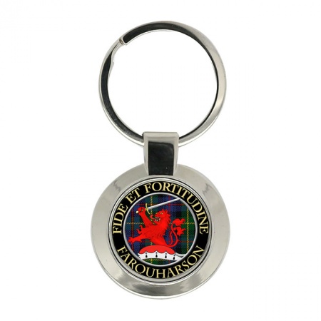 Farquharson Scottish Clan Crest Key Ring