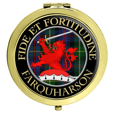 Farquharson Scottish Clan Crest Compact Mirror
