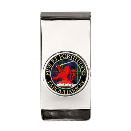 Farquharson Scottish Clan Crest Money Clip