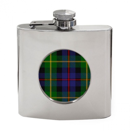 Farquharson Scottish Tartan Hip Flask