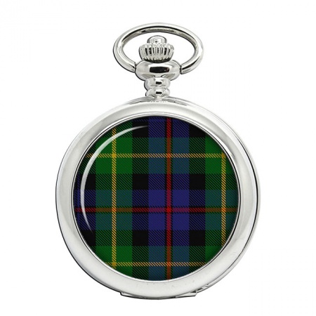 Farquharson Scottish Tartan Pocket Watch