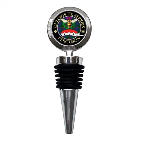 Ferguson Scottish Clan Crest Bottle Stopper