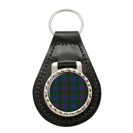 Ferguson Scottish Tartan Leather Key Fob