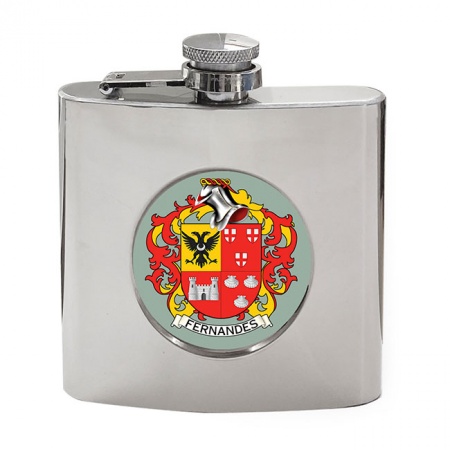 Fernandes (Portugal) Coat of Arms Hip Flask