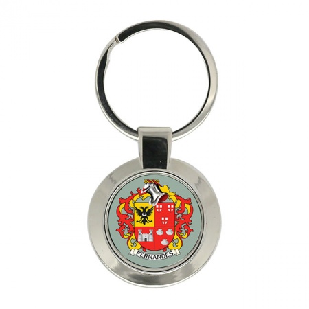 Fernandes (Portugal) Coat of Arms Key Ring