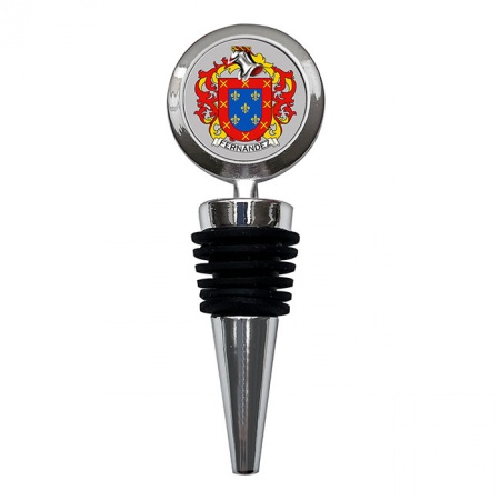 Fernandez (Spain) Coat of Arms Bottle Stopper