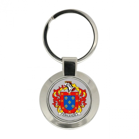 Fernandez (Spain) Coat of Arms Key Ring
