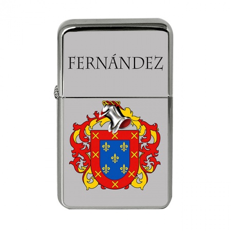 Fernandez (Spain) Coat of Arms Flip Top Lighter