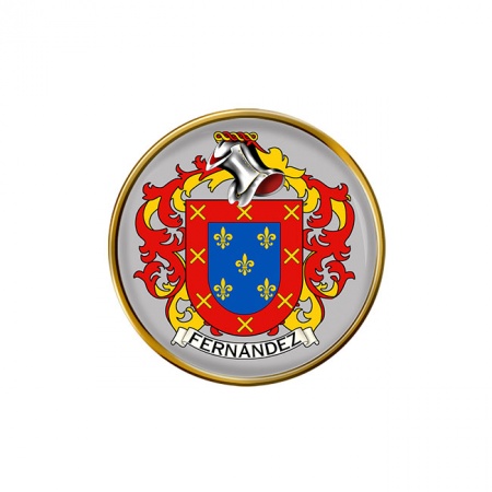 Fernandez (Spain) Coat of Arms Pin Badge