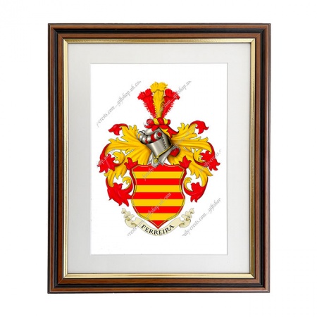 Ferreira (Portugal) Coat of Arms Framed Print