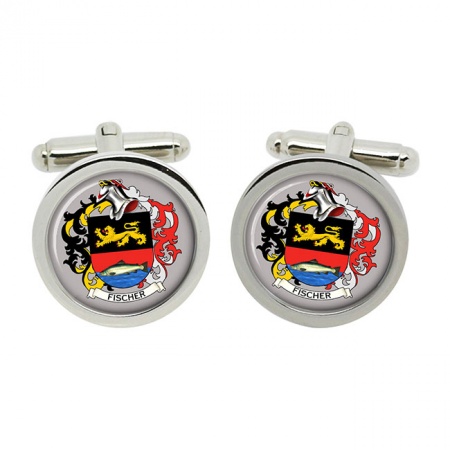 Fischer (Germany) Coat of Arms Cufflinks