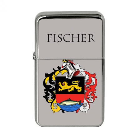 Fischer (Germany) Coat of Arms Flip Top Lighter