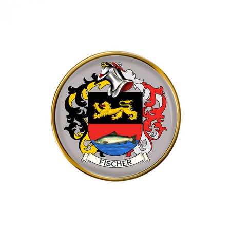 Fischer (Germany) Coat of Arms Pin Badge