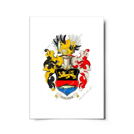 Fischer (Germany) Coat of Arms Print