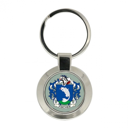 Fischer (Swiss) Coat of Arms Key Ring