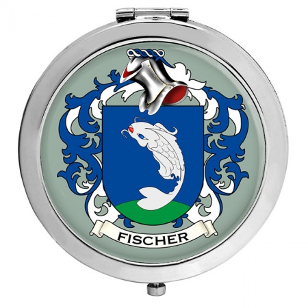 Fischer (Swiss) Coat of Arms Compact Mirror