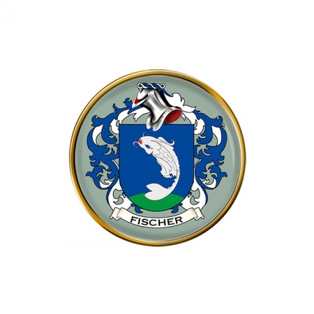 Fischer (Swiss) Coat of Arms Pin Badge