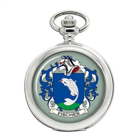 Fischer (Swiss) Coat of Arms Pocket Watch