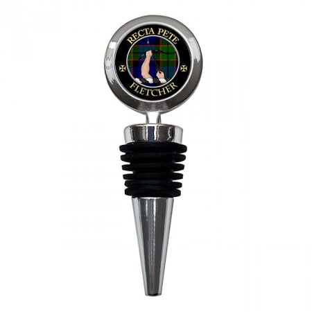 Fletcher of Dunans Scottish Clan Crest Bottle Stopper