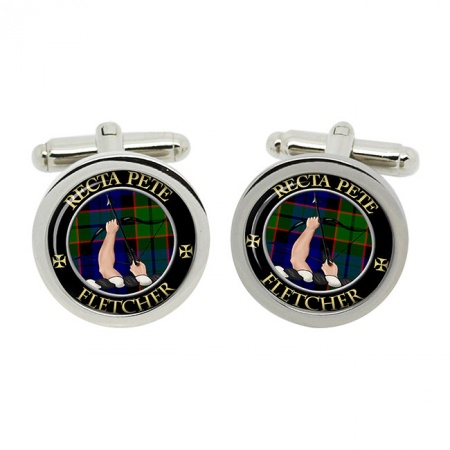 Fletcher of Dunans Scottish Clan Crest Cufflinks