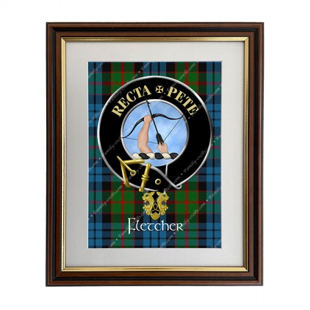Fletcher of Dunans Scottish Clan Crest Framed Print