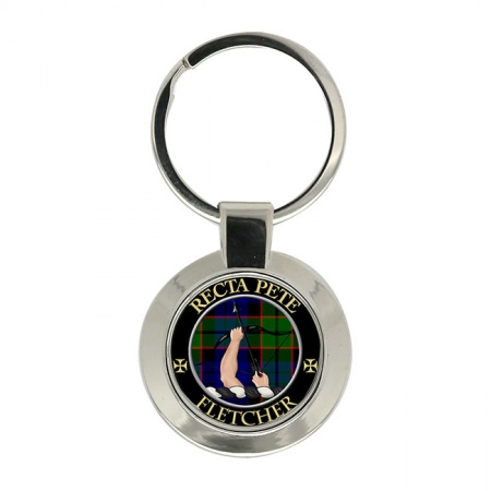 Fletcher of Dunans Scottish Clan Crest Key Ring