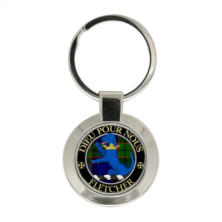 Fletcher of Saltoun Scottish Clan Crest Key Ring