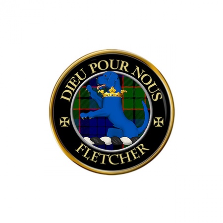 Fletcher of Saltoun Scottish Clan Crest Pin Badge