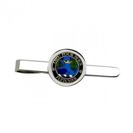 Fletcher of Saltoun Scottish Clan Crest Tie Clip