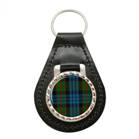 Fletcher of Dunans Scottish Tartan Leather Key Fob