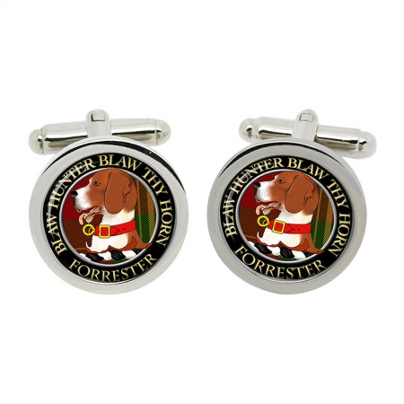 Forrester Scottish Clan Crest Cufflinks