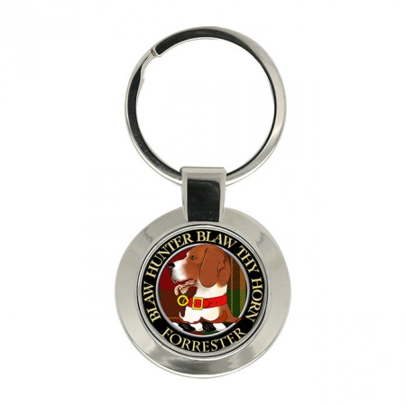 Forrester Scottish Clan Crest Key Ring
