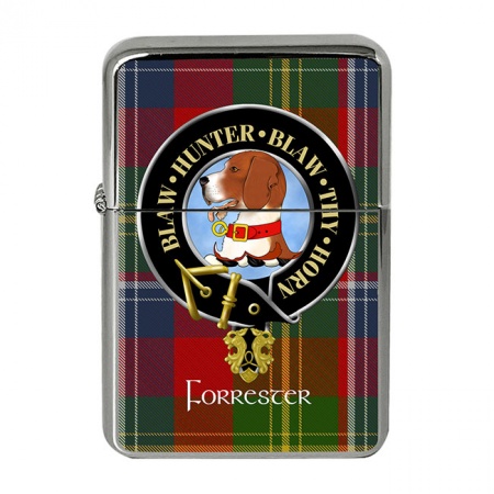 Forrester Scottish Clan Crest Flip Top Lighter