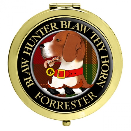 Forrester Scottish Clan Crest Compact Mirror