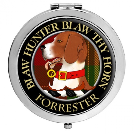 Forrester Scottish Clan Crest Compact Mirror