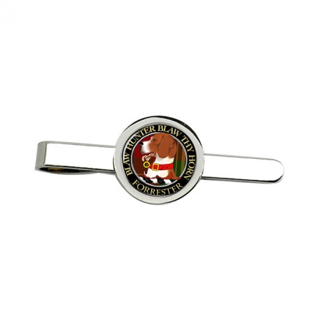 Forrester Scottish Clan Crest Tie Clip - Family Crests