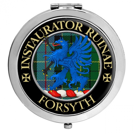 Forsyth Scottish Clan Crest Compact Mirror