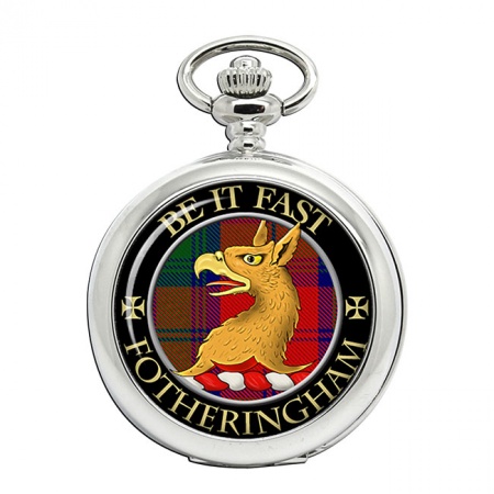 Fotheringham Scottish Clan Crest Pocket Watch