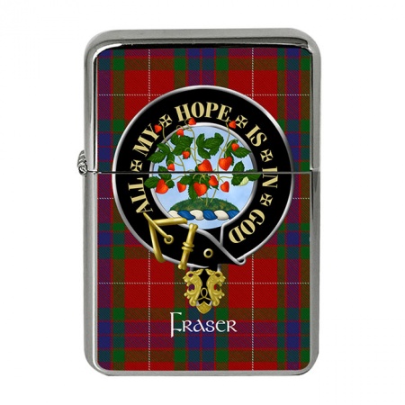 Fraser Scottish Clan Crest Flip Top Lighter